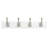 Transitional Wall Mounted Coat Rack