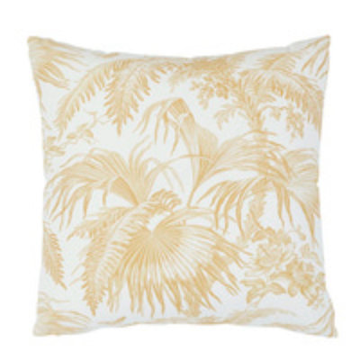 Schumacher x Jill Lasersohn Toile Tropique Pillow