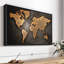 "Art mural carte du monde en cuivre"-1061714576