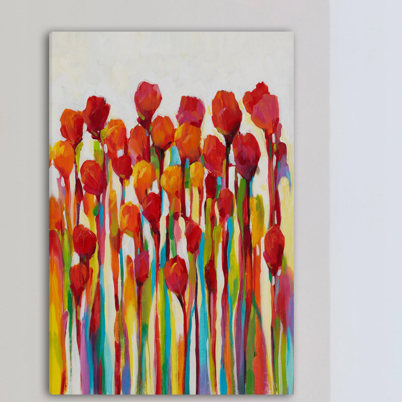 «Bursting with Color I», reproduction sur toile tendue, H 45 po x l 30 po x P 1,5 po