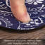 Tapis de cuisine bleu 30 po x 20 po Bandana Star Comfort