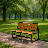 Ashton Steel Outdoor Bench