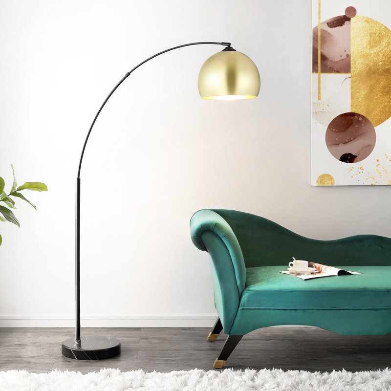 Lampe sur pied arquée 70 po Brandi