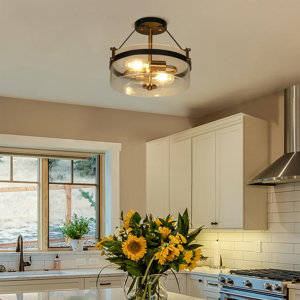 Gemmenne 3 - Light 12.5'' Flush Mount Light