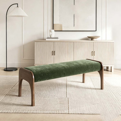 Banc long rembourré 50,25 po