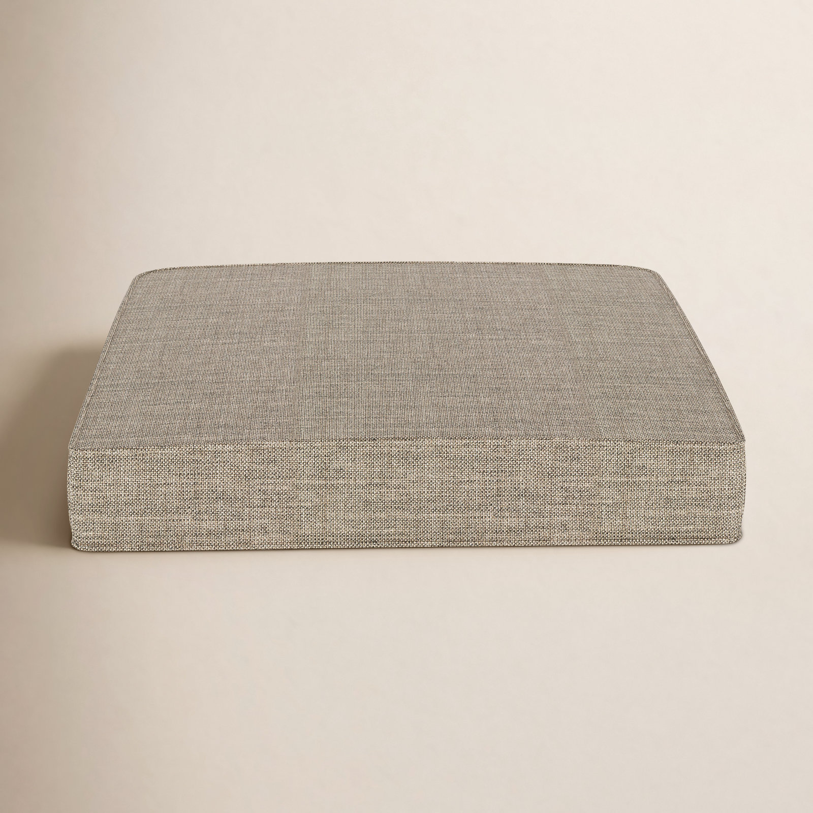 Amala Sunbrella® Outdoor Dining Seat Cushion, Sunbrella® Cast Shale
