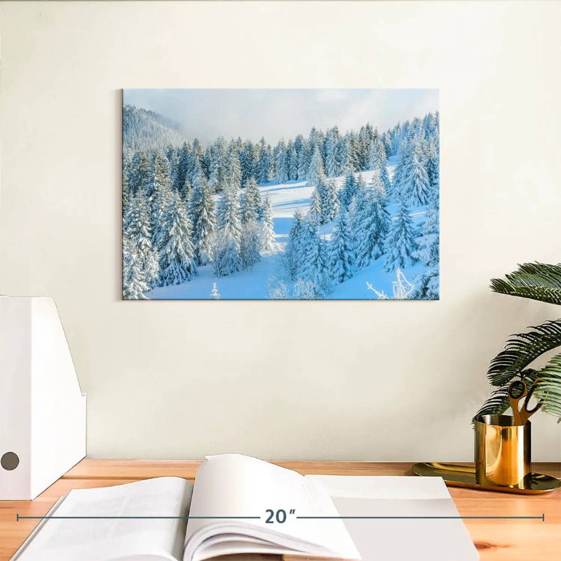 Alvord Pine Winter Wonderland, H 8 po x l 12 po