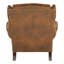 Oakside Faux Leather Wingback Chair