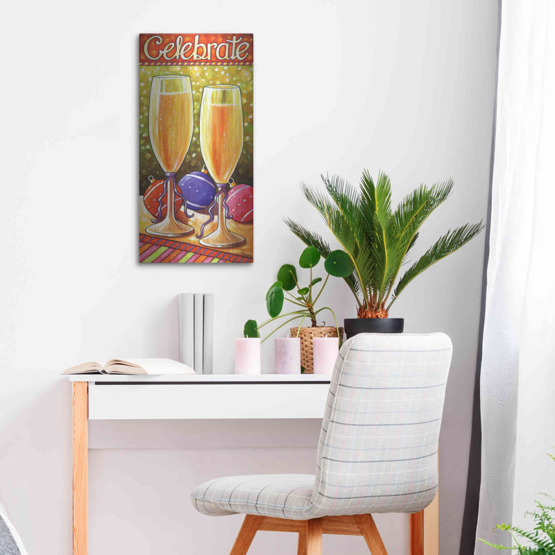 «Célébrer» par Cathy Horvath, H 24 po x l 12 po