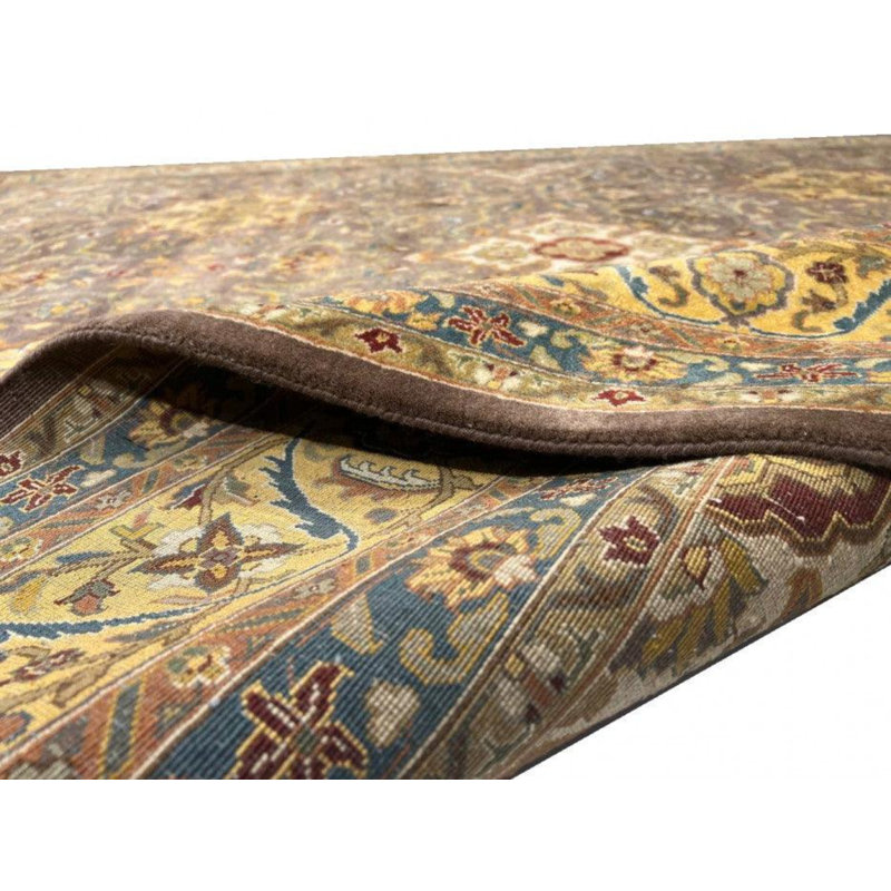Oriental Area Rug in Brown
