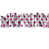 Blanc / fuchsia