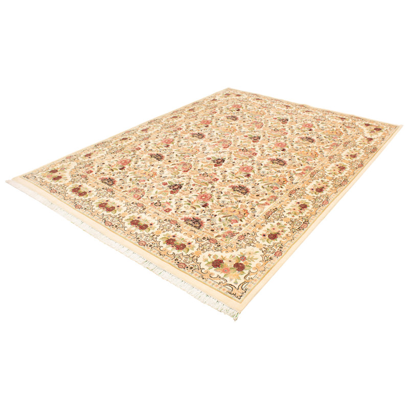 Tapis unique en laine noué à la main de style persan pako nouvel âge 10 pi x 13 pi 9 po