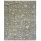 Oushak Rugs One-of-a-Kind Rectangle 12'2" X 15' Area Rug