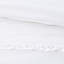 4 Piece Duvet Cover In Style With Pillow Full/queen White Colour