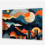 Mid Century Perspectives III - Art abstrait en acrylique Mid-Century-1517455798