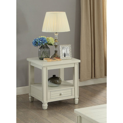Table de bout avec rangement Massimo