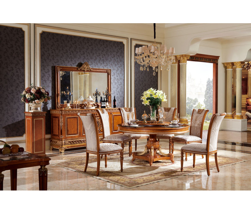 Narcissus 87'' W Solid Wood Sideboard, Walnut