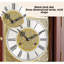 Horloge de plancher mécanique rétro
