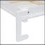 Grand lit escamotable mural, blanc