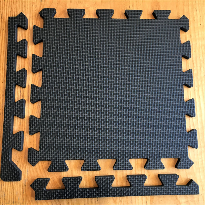 Dakota Fields Plastic Flooring Kit, 1.2cm H x 150cm W x 60cm D