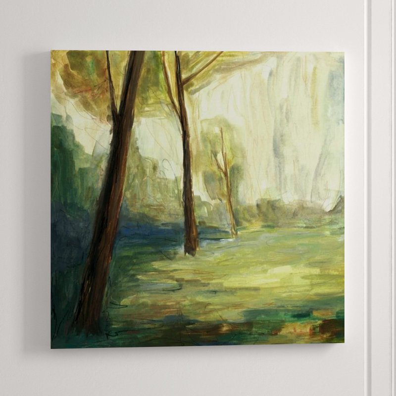 Afternoon Forest I Print by Elle Youngstrom, 24" H x 24" W, Outdoor