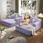 Ensemble de chaise longue surdimensionnée 2 pièces-1116335047