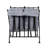 Metal Rolling Laundry Hamper