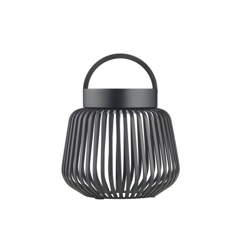 Lanterne à DEL mobile rechargeable Lito - Xs, 4.7" H x 5.3" W x 5.3" D, Noir