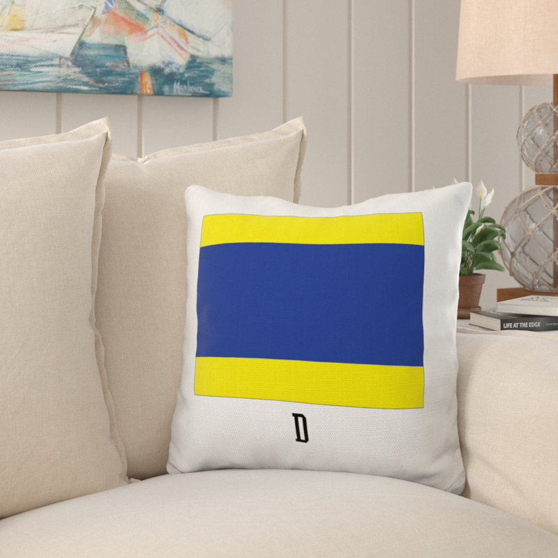  Housse et insert de coussin carré en coton D, 18 po x 18 po