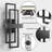 Brandalynn Iron Dimmable Integrated LED Outdoor Wall Light-763324159-739142797