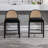 Modern Bar Stools Upholstered Counter Stools With Rattan Backrests And Wood Legs Kitchen Stools For Island-2019909511-2019909512