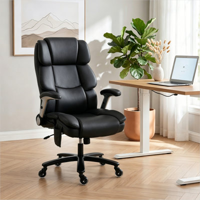 Bureau avec flanelle de neige noire (70 coton, conception réglable, 12,7 x 10,9 x 18,9 po, flanelle de neige (coton 70