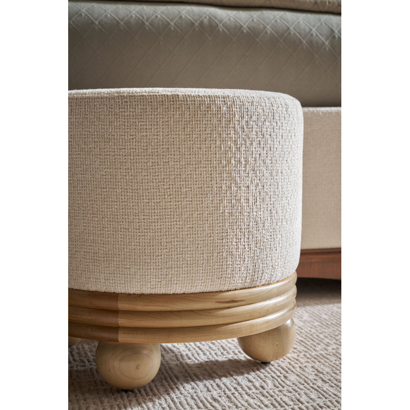 Origins Round Ottoman, Sesame