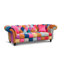 Camaury Velvet Patchwork Sofa-428884877-434215146