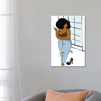 «Big And Beauty» par Nicholle Kobi - reproduction d'art