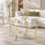 Glass Top Single Coffee Table-517364970