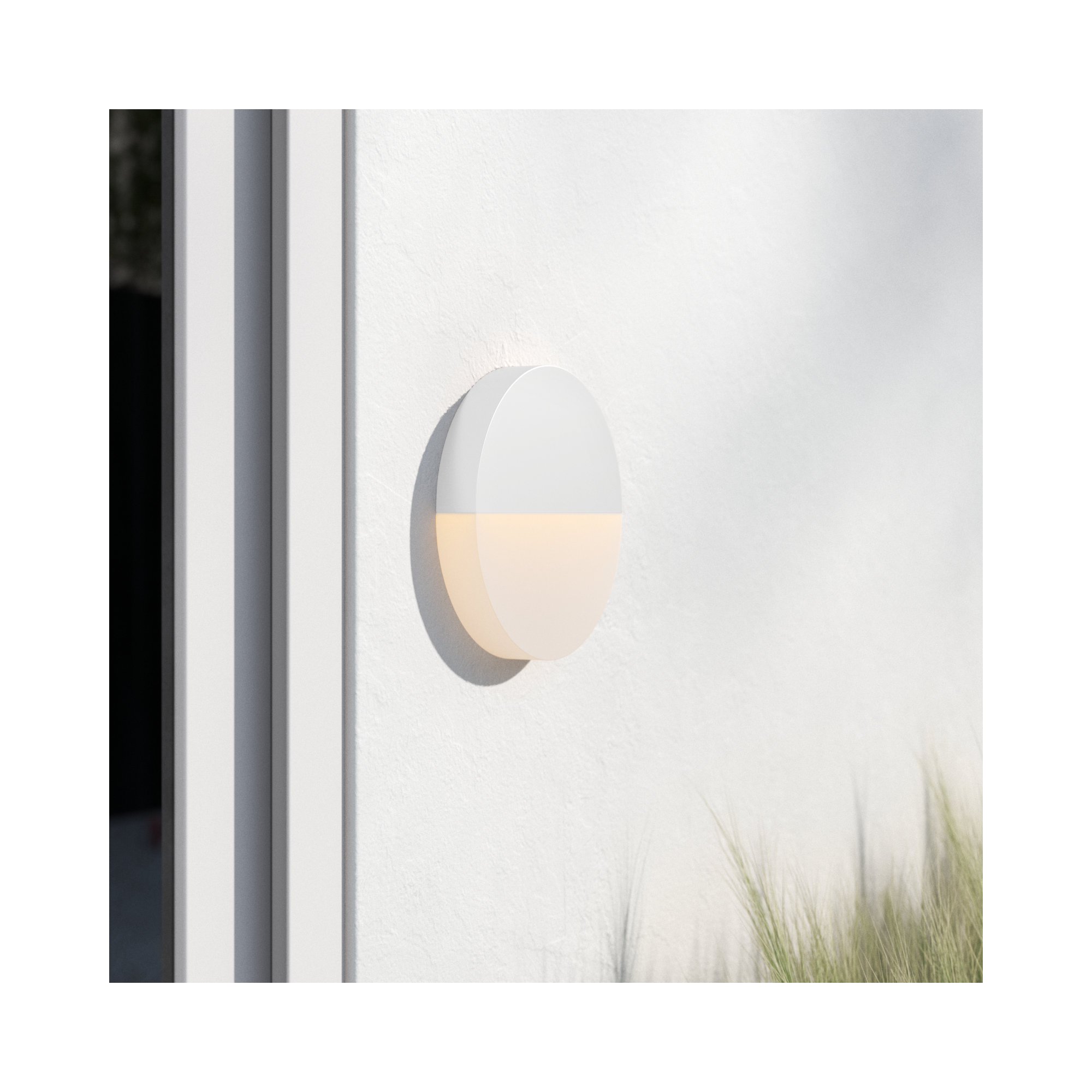 Replay 2 Light Outdoor Wall Light, White