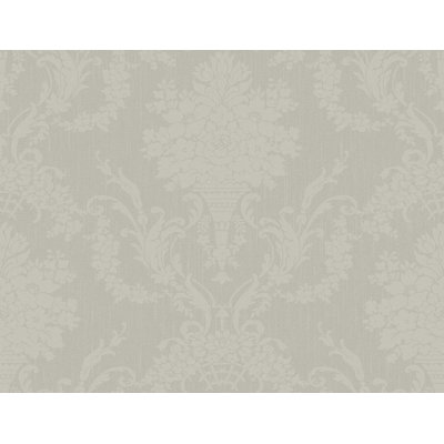 Seabrook Designs Damask Unpasted Wallpaper