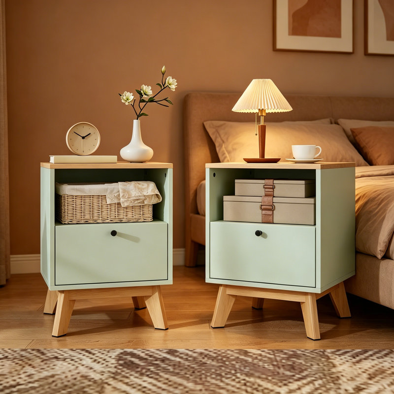 40cm W Bedside Table