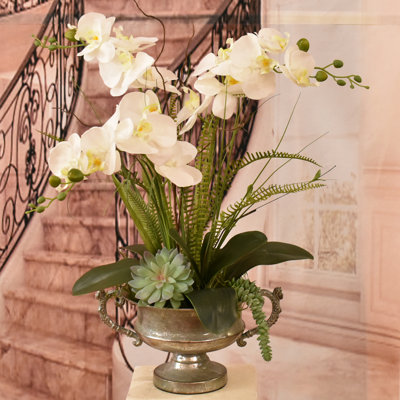 24 " Faux Silk Orchid Arrangement