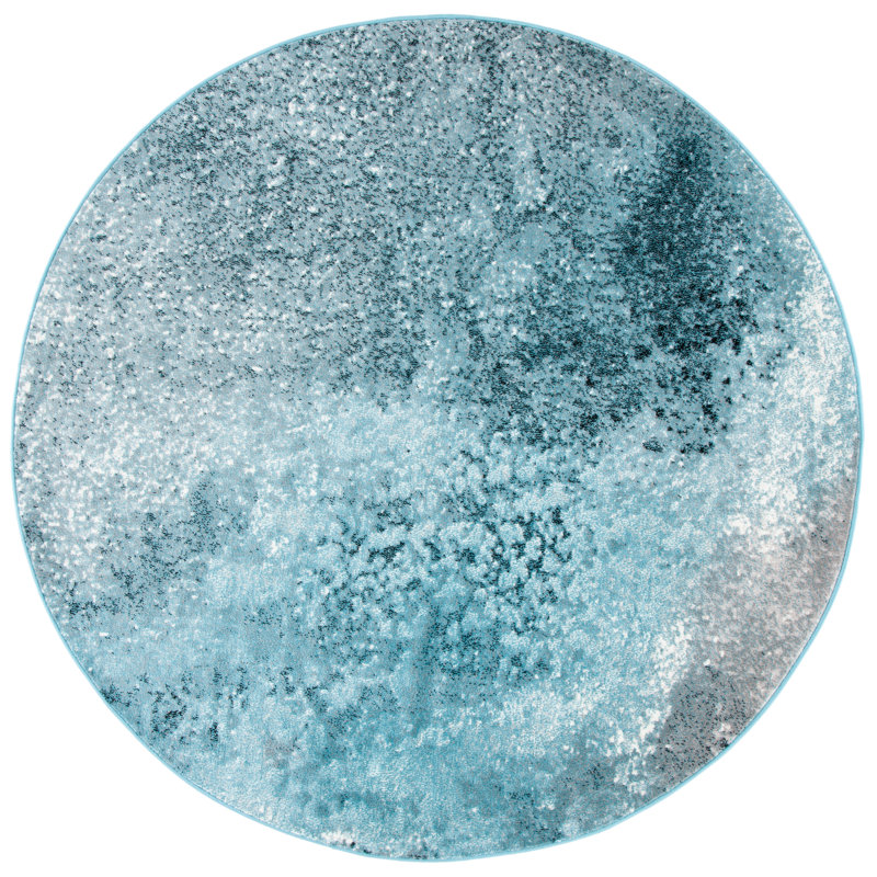 Tapis tissé à la machine Mclawhorn, Rond 4 pi