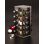 Kamenstein Brushed Stainless Steel 20-Jar Revolving Countertop Spice Rack, Pre Filled Spice