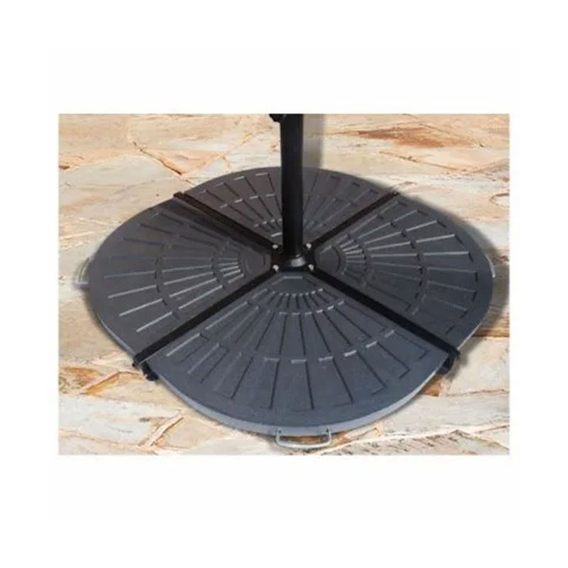 Four Seasons Courtyard Compact Cross Base for Offset Umbrella - Sabery 