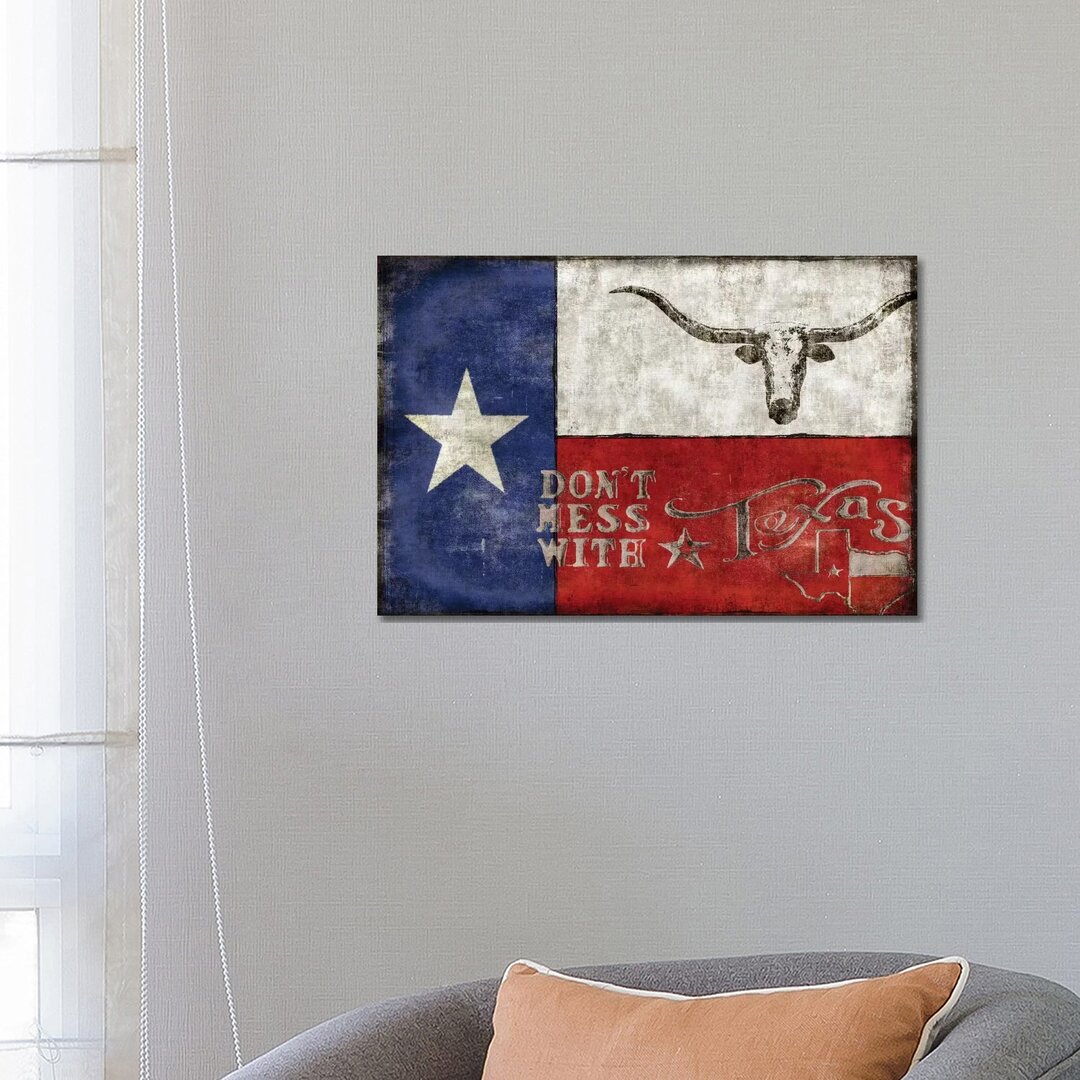 Leinwandbild Texas Proud von Luke Wilson