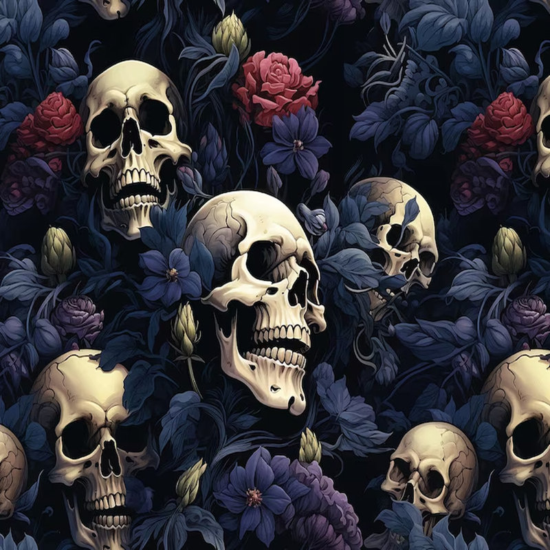 Gothic Bloom, 197" L x 117.96" W