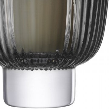 Hurricane Candle Holder, Gray