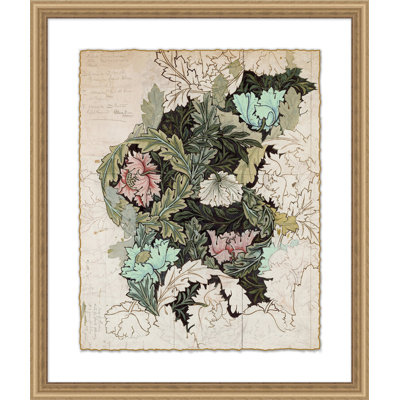 Parisian Anthology 23 - Peinture encadrée sur papier