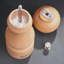 Brand Stellar Kitchen Wood No Power Source Required / Manual Salt Mill-93563193-93563190