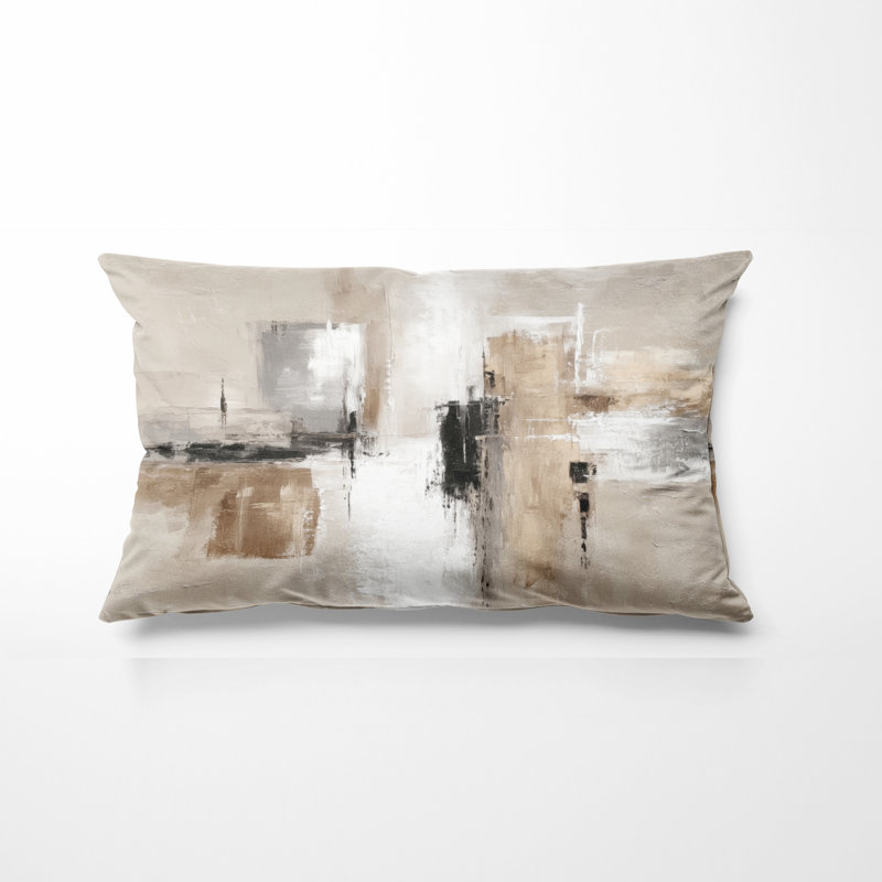 Coussin Cubism, H 12 po x l 20 po