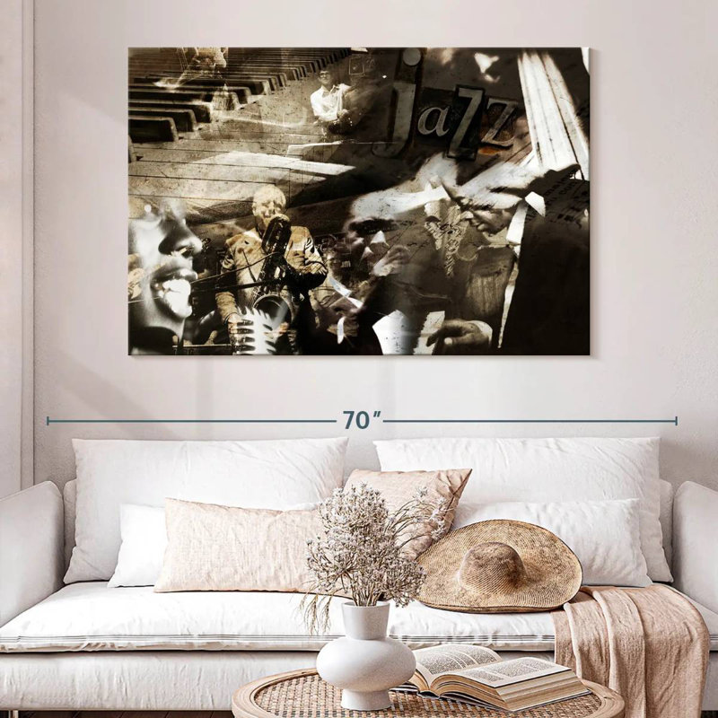 Abarca Collage Jazz, 34" H x 51" W